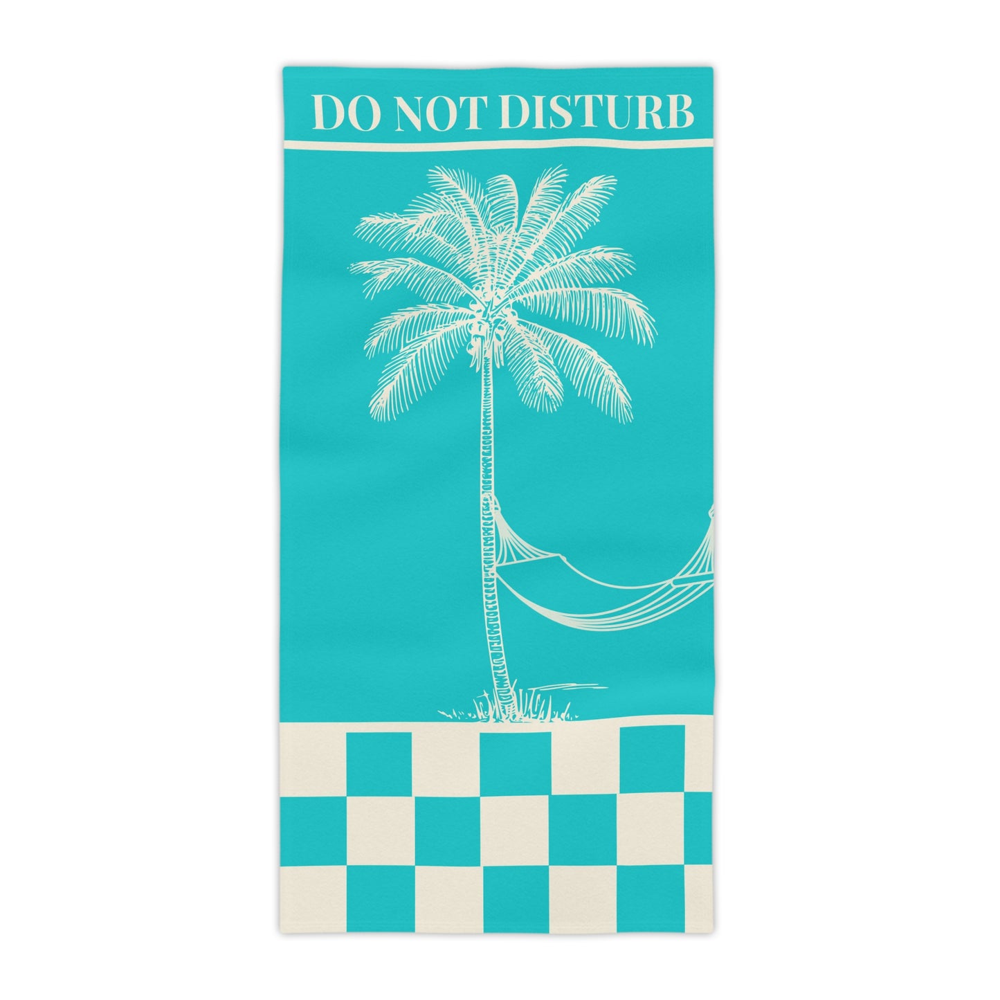 Chill Vibes Beach Towel | Tropical Palm Print | Perfect for Summer, Vacations, Poolside Relaxation, Beach Days, and Gifts