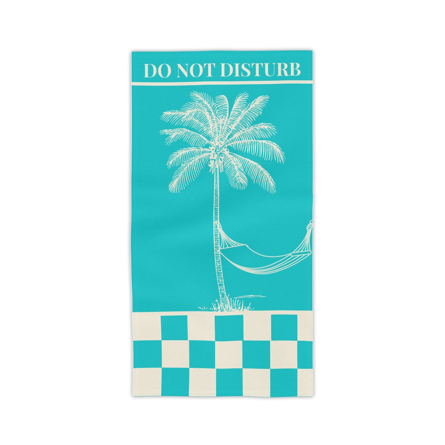 Chill Vibes Beach Towel | Tropical Palm Print | Perfect for Summer, Vacations, Poolside Relaxation, Beach Days, and Gifts
