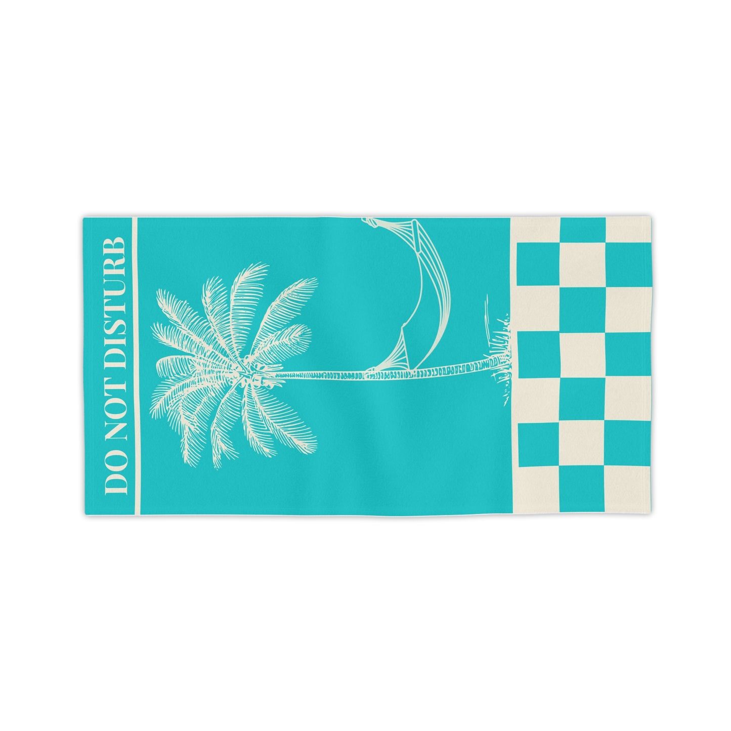 Chill Vibes Beach Towel | Tropical Palm Print | Perfect for Summer, Vacations, Poolside Relaxation, Beach Days, and Gifts