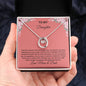 Lucky In Love Necklace Gift For Daughter