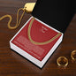 Cuban Link Chain With Son Message Card