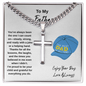 Cuban Link Chain With Engraved Artisan Cross For Fathers