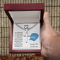 Cuban Link Chain With Engraved Artisan Cross For Fathers