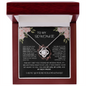 To My Soulmate | Love Knot Necklace