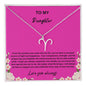 Zodiac Symbol Necklace For Daughter