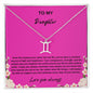Zodiac Symbol Necklace For Daughter