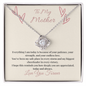 To My Mom – Love Knot Necklace – Thank You for Your Endless Love