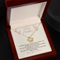 To My Mom – Love Knot Necklace – Thank You for Your Endless Love