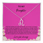 Zodiac Symbol Necklace For Daughter
