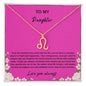 Zodiac Symbol Necklace For Daughter